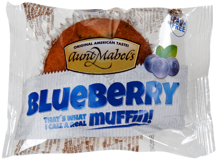 Blueberry Muffin 35g Aunt Mabels