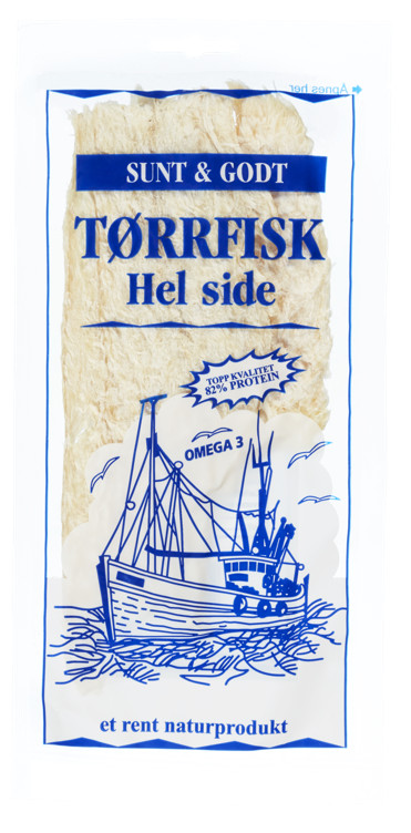 Tørrfisk Hel Side 60g Ulf Henriksen