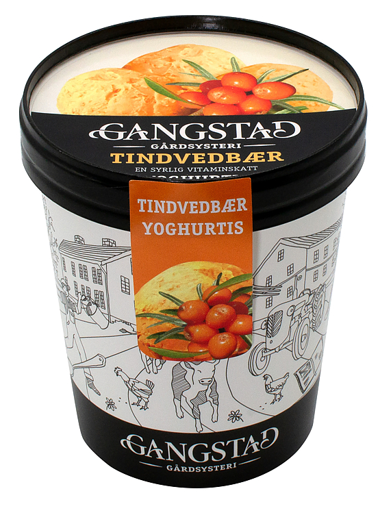Tindved Yoghurt Is 500 ml Gangstad