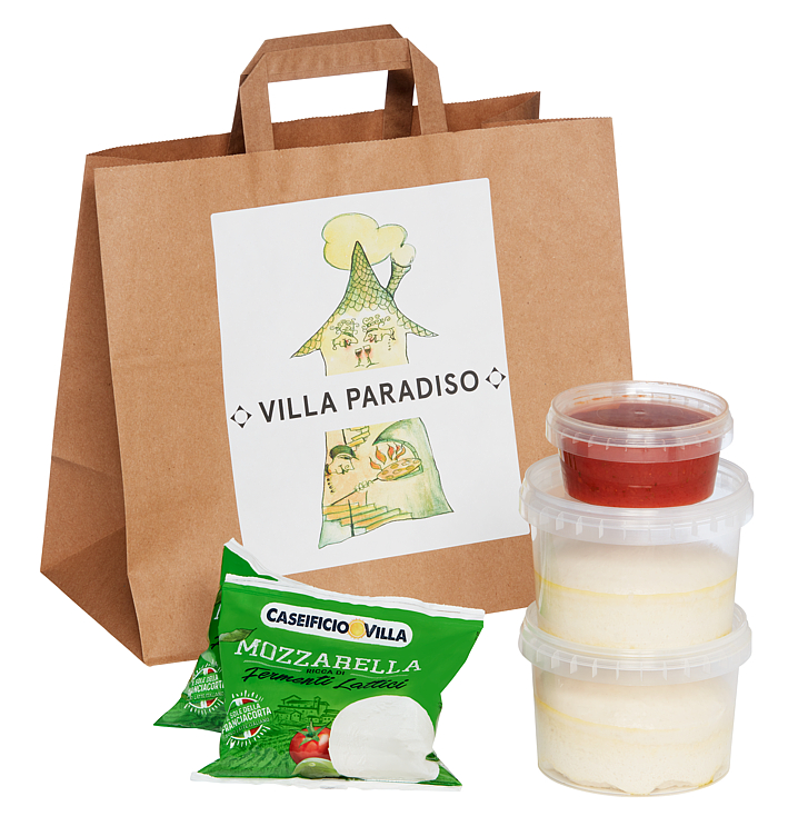 Villa Paradiso Pizza Kit - Margherita 2 stk