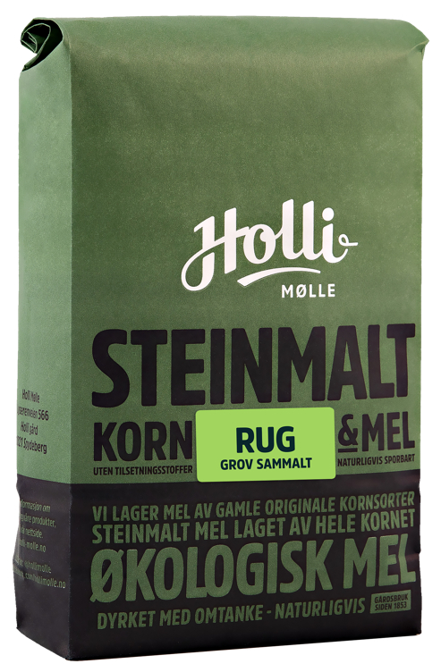 Rug Grov Sammalt 1kg Holli Mølle