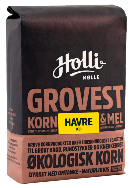 Holli Mølle Havregryn Steelcut Øko 1 kg