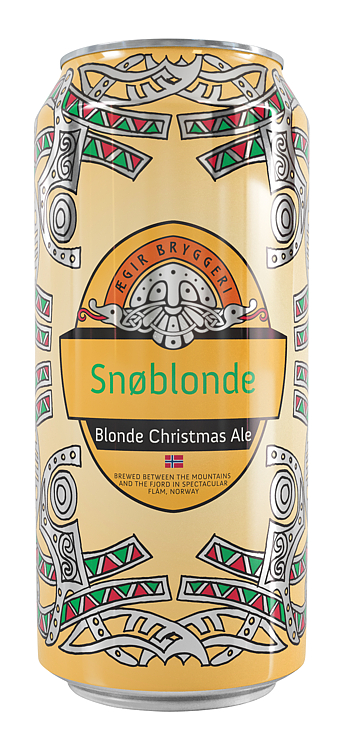 Ægir Snøblonde Blonde Christmas Ale 4,7% 44cl