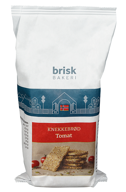 Bilde av Knekkebrød med Tomatsmak 150 Gr