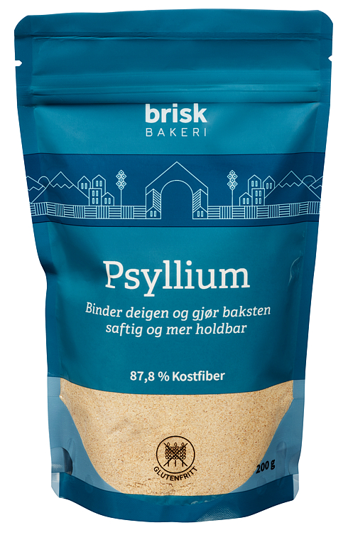 Psyllium Fiber Husk 200g Brisk