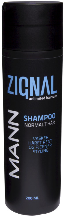 Bilde av Zignal Mann Shampoo Normalt Hår Hga