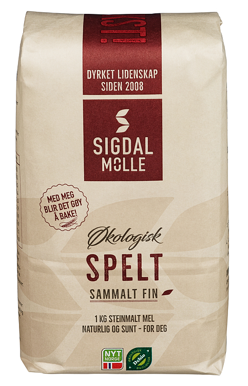 Bilde av Økologisk Speltmel Sammalt Fin 1kg