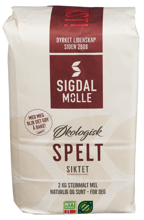 Økologisk Speltmel Siktet 1kg