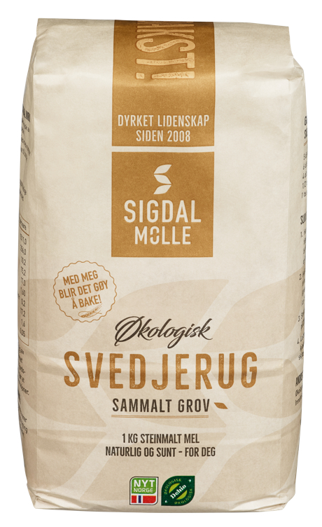 Bilde av Svedjerug Grovmalt Mel Økologisk