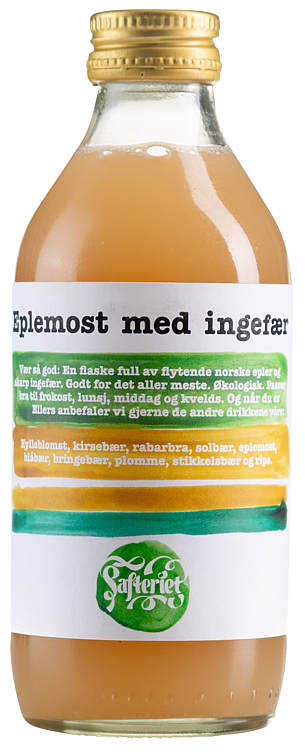 Safteriet Eplemost med Ingefær 0.25 l