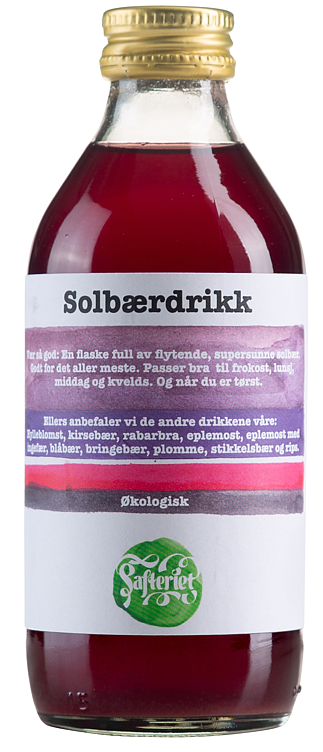 Bilde av Safteriet Solbærdrikk Øko 250ml