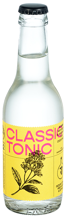 Eliksir Classic Tonic 25 cl Indian Tonic med Kinin og Sitrus