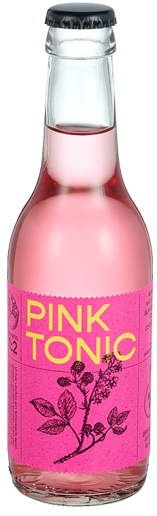 Eliksir Pink Tonic 25 cl med Bringebær, Appelsin og Blåbær