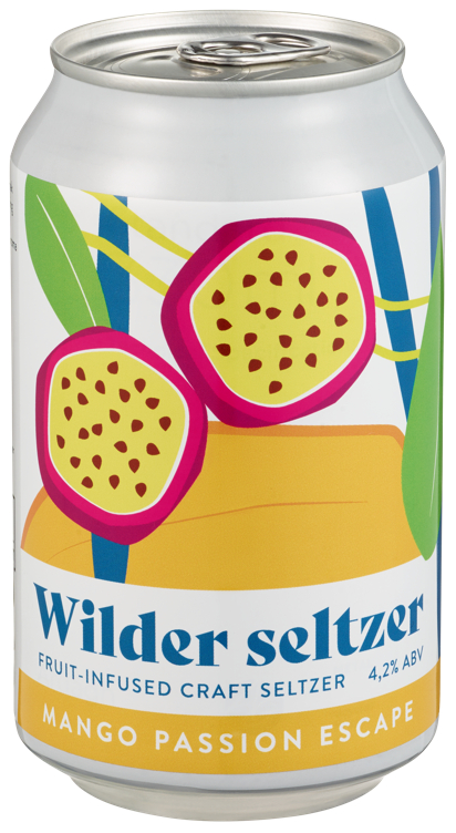 Wilder Seltzer - Mango Passion Escape 4.2% 0.33l bx