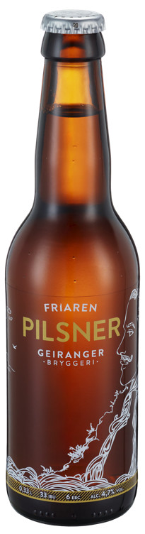 Friaren Pilsner 0.33l Geiranger