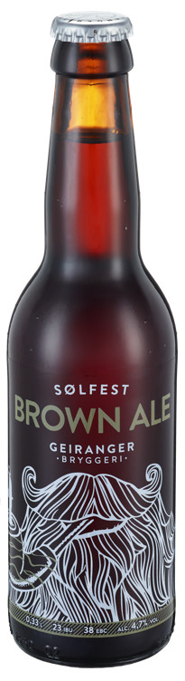 Bilde av Sølfest Brown Ale 0.33l Geiranger