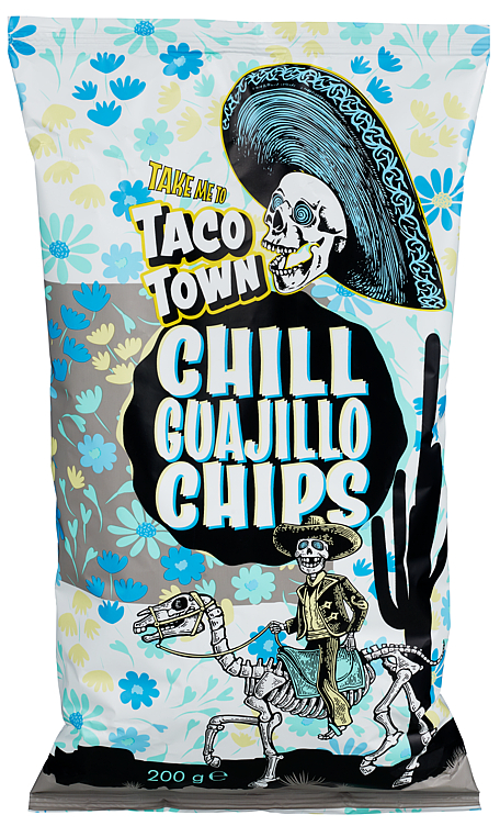 Chill Guajillo Chips 200g Taco Town
