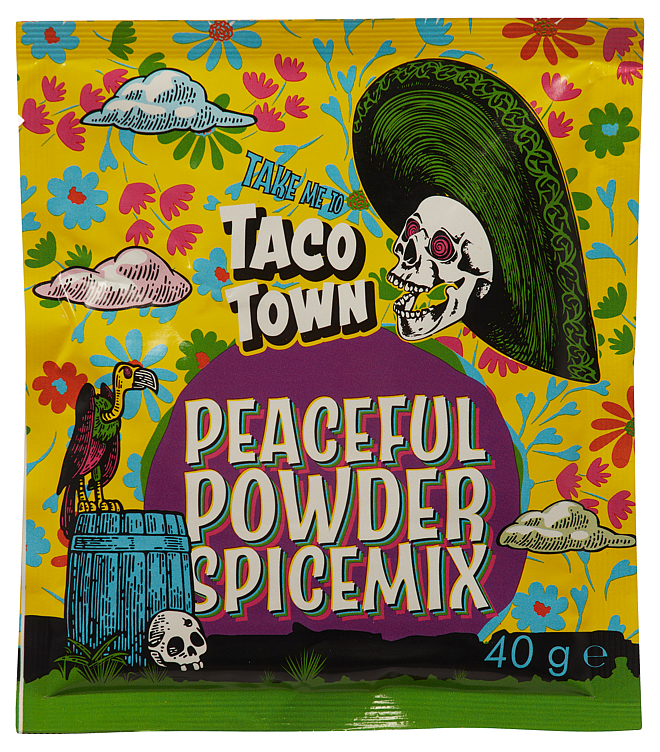 Peaceful Powder Spicemix 40g Taco Town