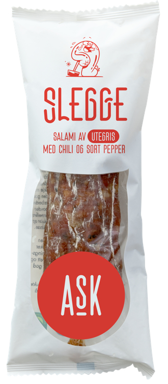 Ask Slegge Chili Salami 255g