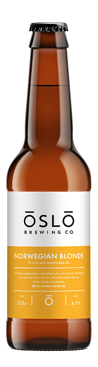 Bilde av Norwegian Blonde 0,33l Oslo Brewing