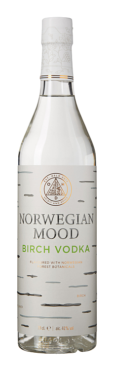 Oslo Håndverksdestilleri Norwegian Mood Birch Vodka 41% 70cl