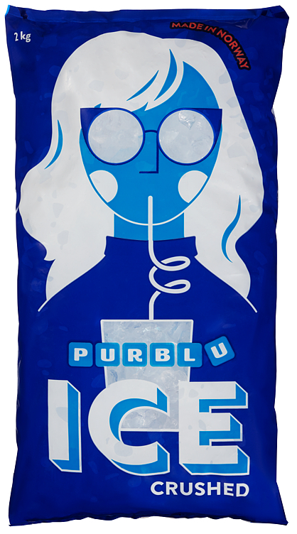 Purblu Crushed Ice 2kg