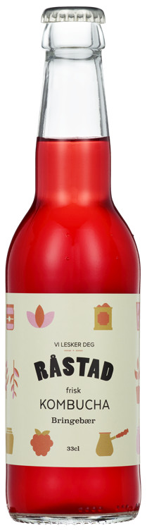 Råstad Bringebær Kombucha