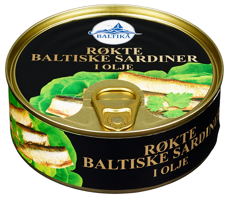 Baltiske Sardiner i Olje