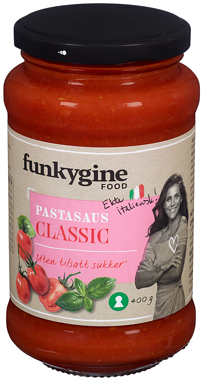 Funkygine Food Classic Pastasaus 400g