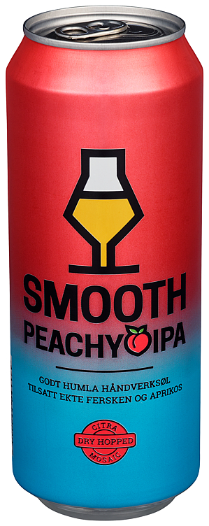 Bilde av Klokk & Co Smooth Peachy Ipa bx 0.5l