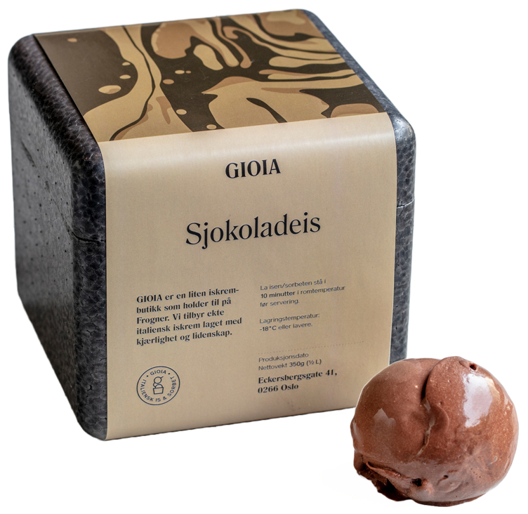 Gioia Sjokoladeis 0.5l