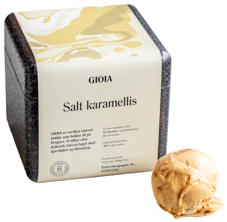 Bilde av Gioia Salt Karamellis 0.5l