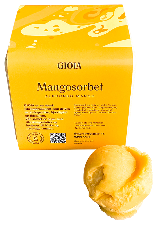 Bilde av Gioia Mangosorbet 0.5l