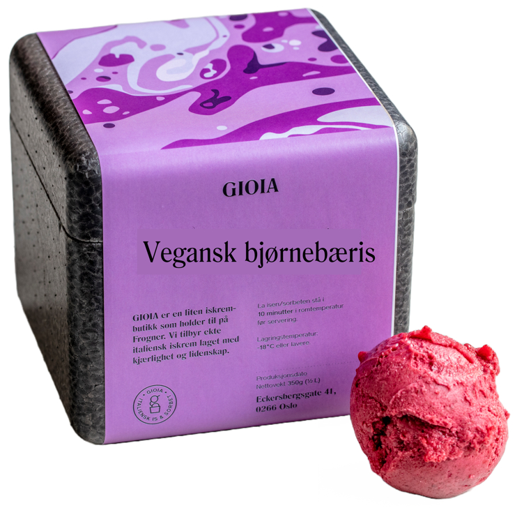 Gioia Vegansk Bjørnebæris 0.5l