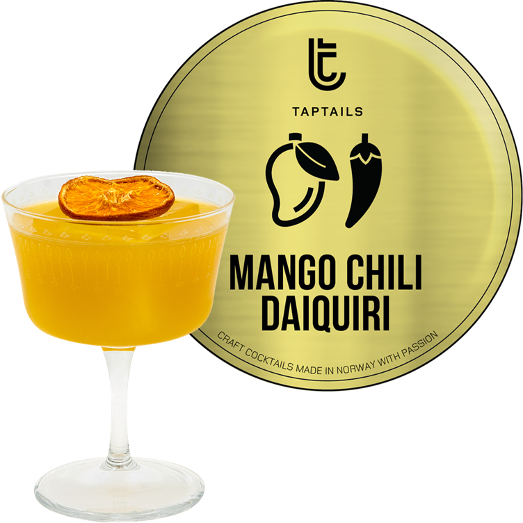 Taptails Mango Chili Daiquiri 8% Key Keg 20l