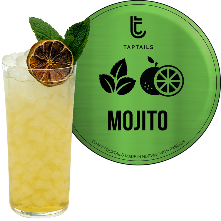 Taptails Mojito 8% Key Keg 20l