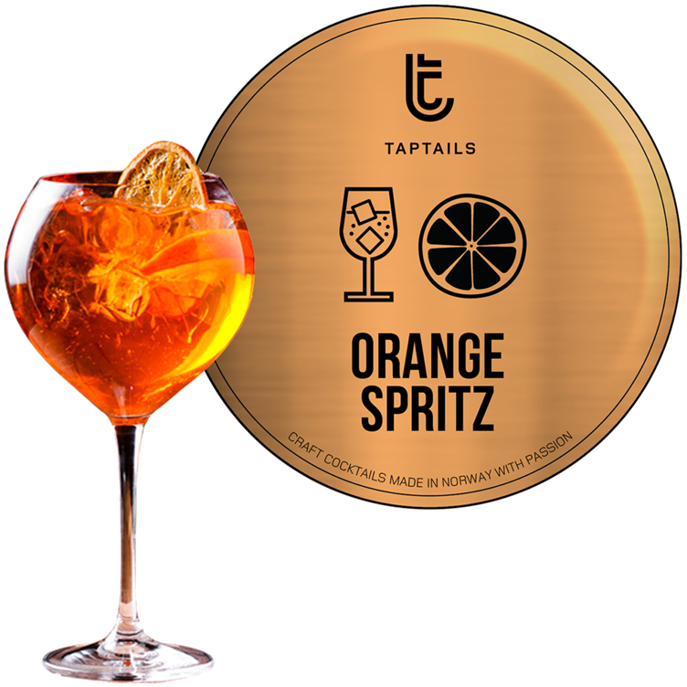 Taptails Orange Spritz 8% Key Keg 20l