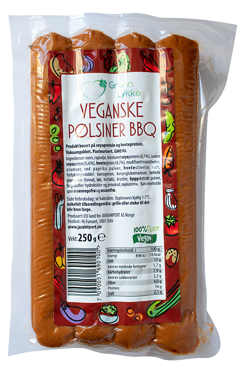 Veganske Pølsiner Bbq