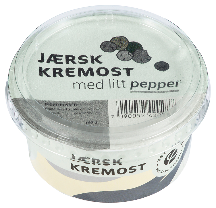 Jærsk Kremost - Pepper 150 g