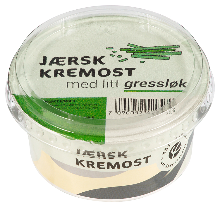 Jærsk Kremost - Gressløk 150 g