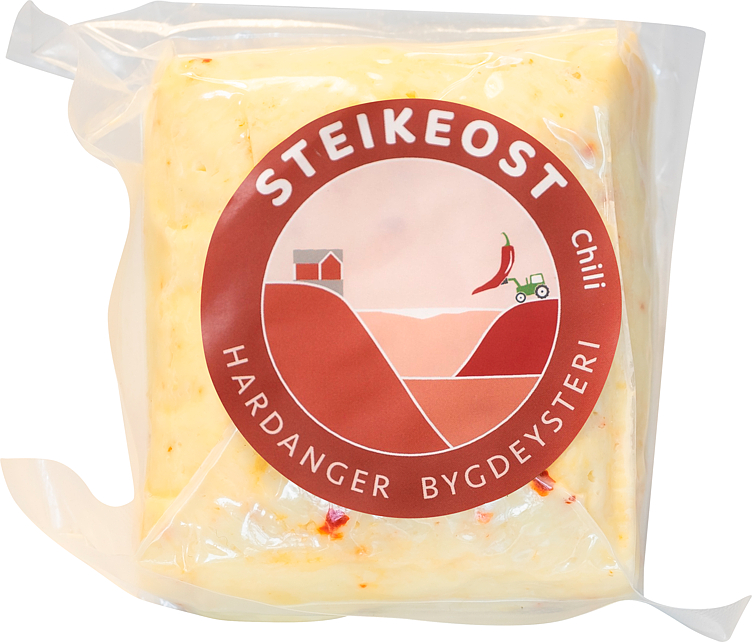 Steikeost med Chili 230g Hardanger Bygdeysteri