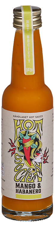 Hot Sauce Mango & Habanero 100ml Hot Society