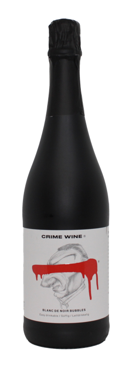 Crime Wine Blanc De Noir Bubbles 2021 Musserende Vin 75cl