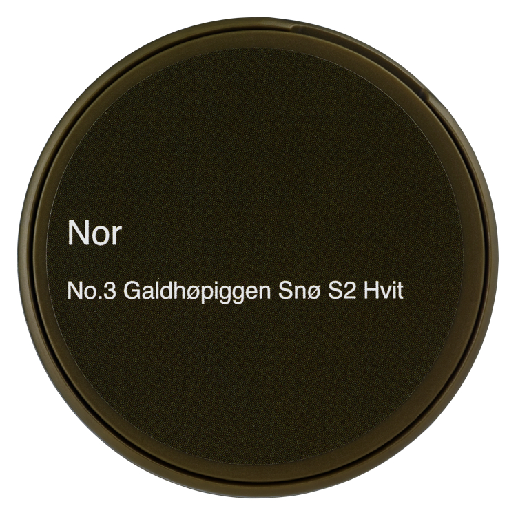 Nor, No.3 Galdhøpiggen Vinter S2, Mintsnus med Normal Styrke