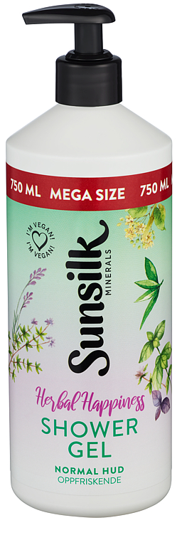 Sunsilk Herbal Happiness Shower 750ml