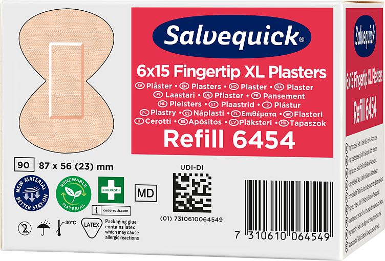 Fingerplaster 6 Refill Salvequick