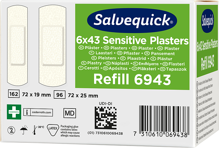 Sensitive 6 Refill Salvequick