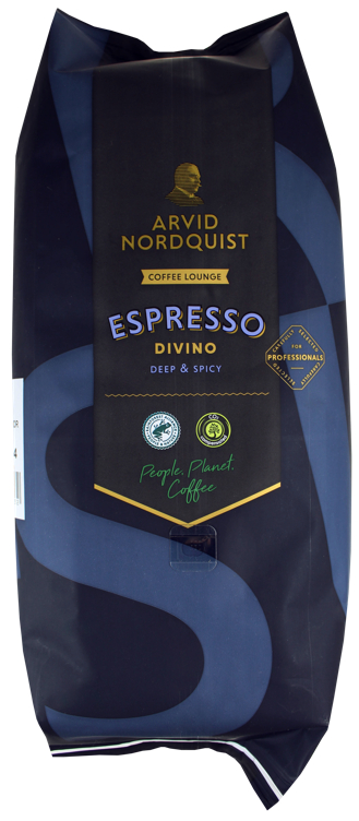Espresso Nero Divino Kaffe Hele Bønner Arvid Nordquist