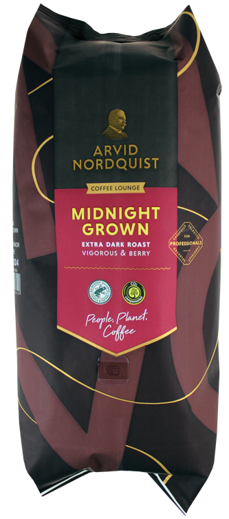Midnight Grown Kaffe Hele Bønner Arvid Nordquist