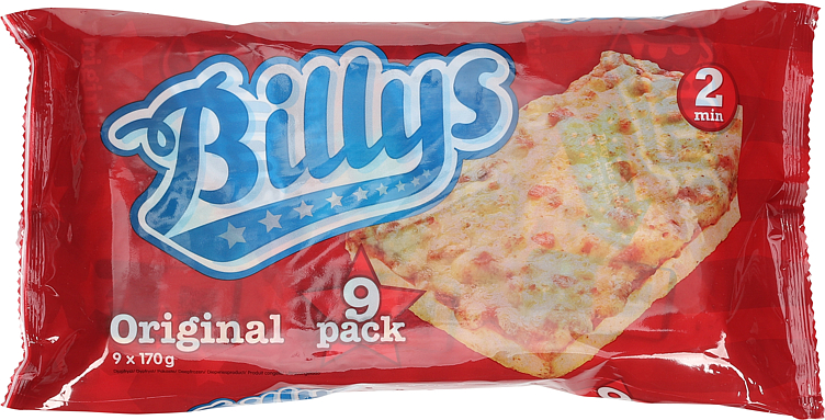 Billys Pan Pizza Original 9-pack